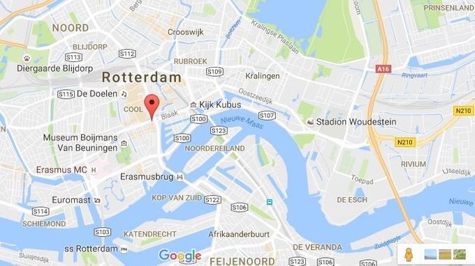 Kaartje 2016 Rotterdam-Noord.
