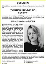 De opsporingsposter