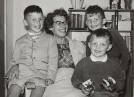 Gezin Van der Hoff (Marcel staat rechtsboven)
